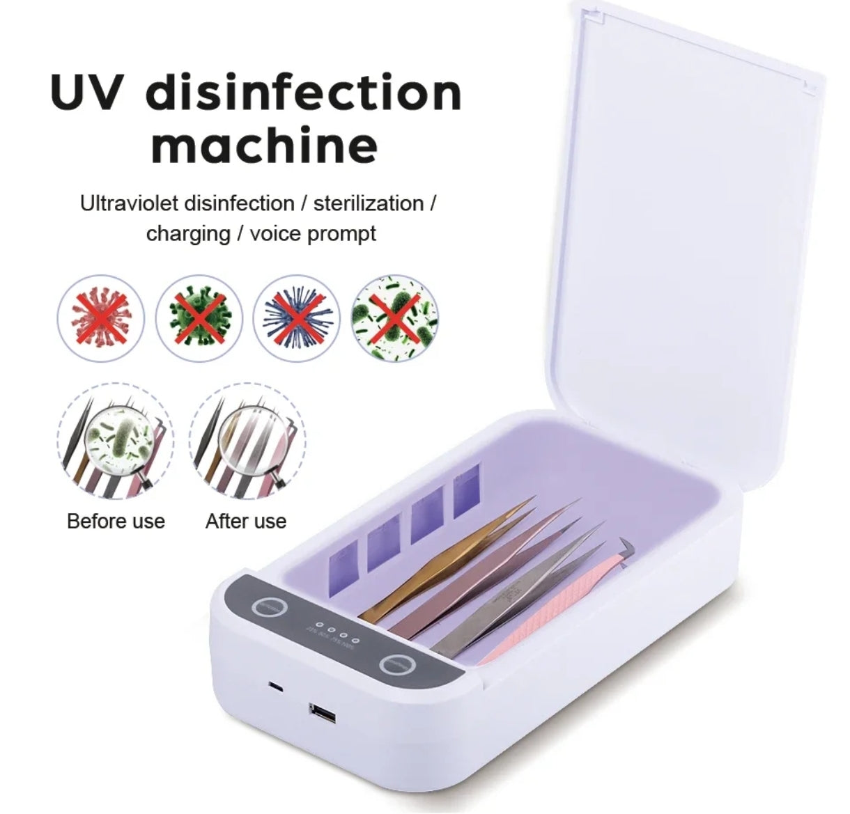 UV disinfection machine