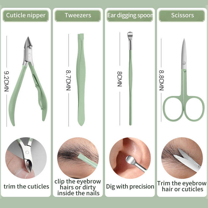 18pcs Full Professional Nail Set