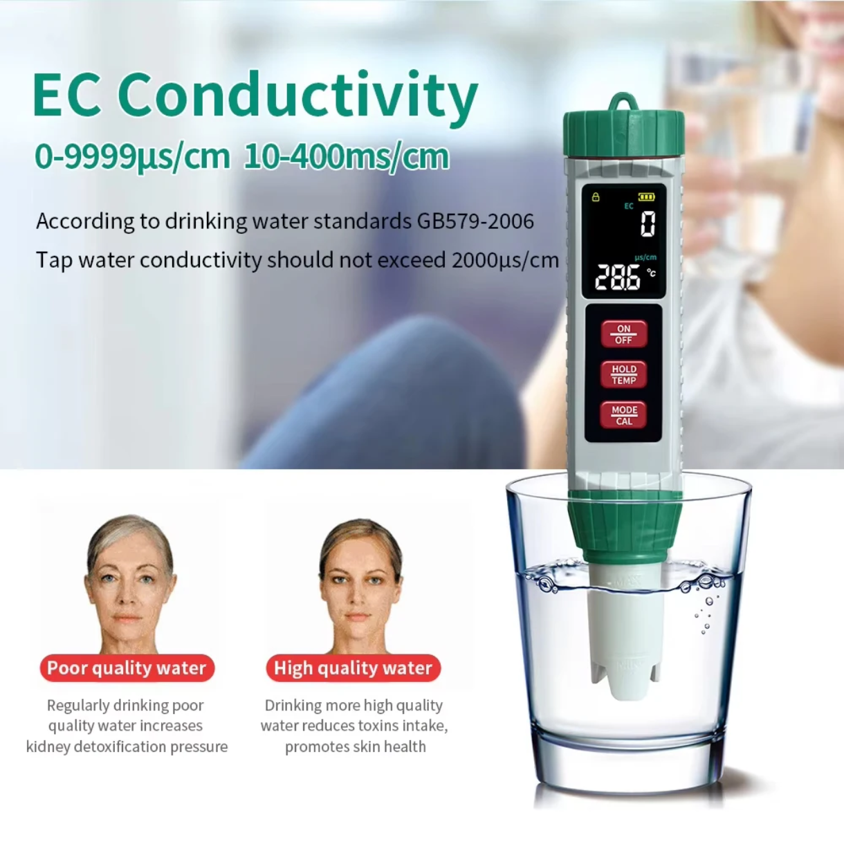 5-in-1 Water Quality Tester MF-X51