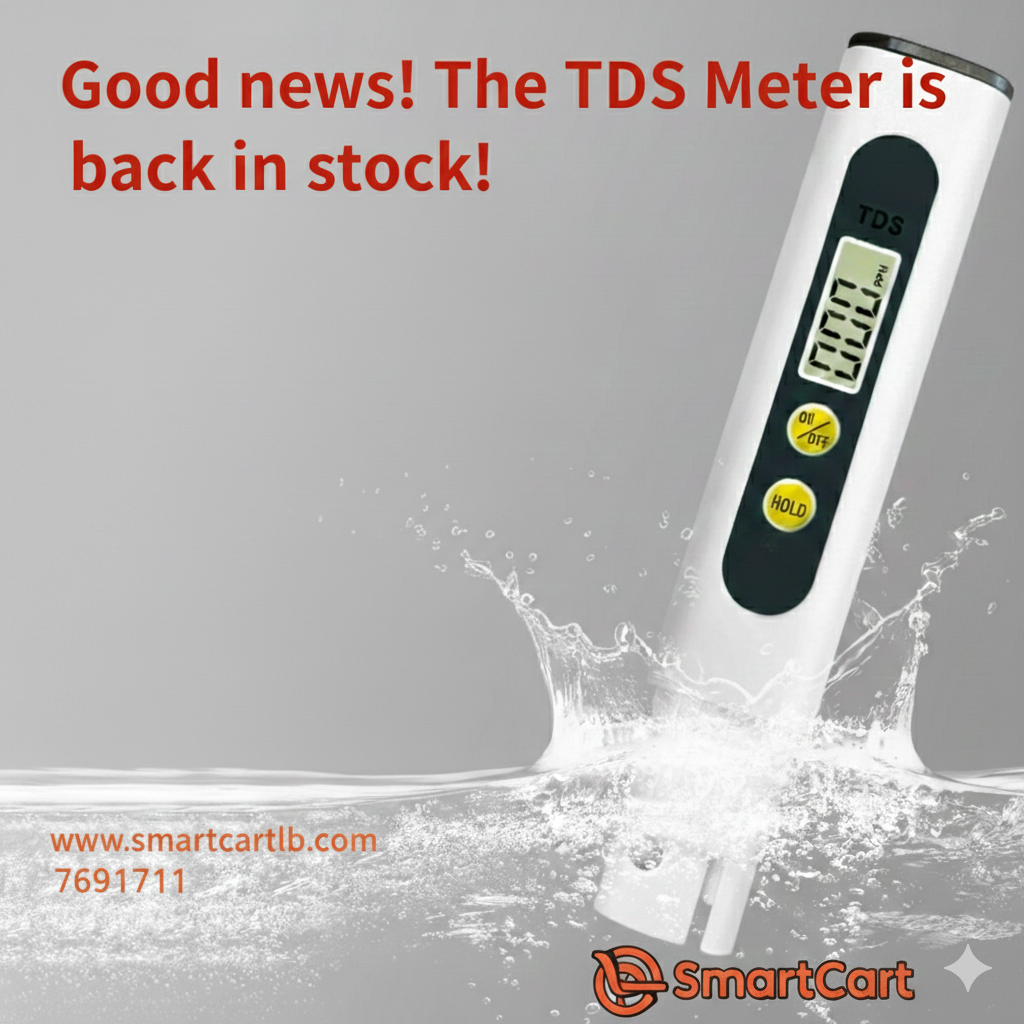 TDS Water Quality Tester – High-Accuracy Digital Meter