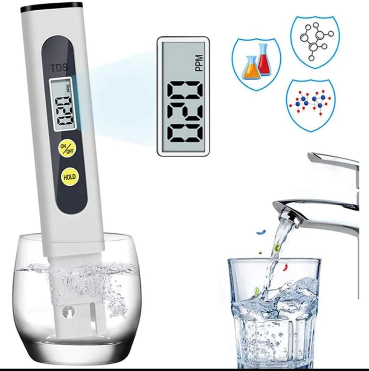 TDS Water Quality Tester – High-Accuracy Digital Meter
