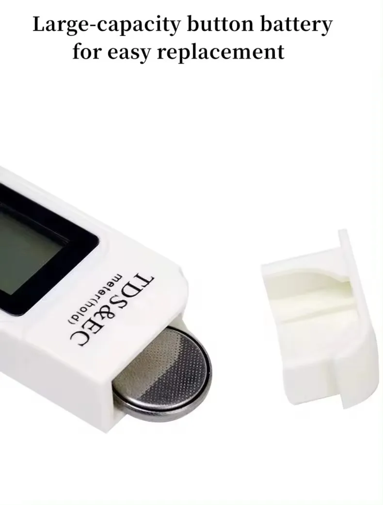 TDS & EC Water Quality Meter - Digital LCD Tester for Drinking Water