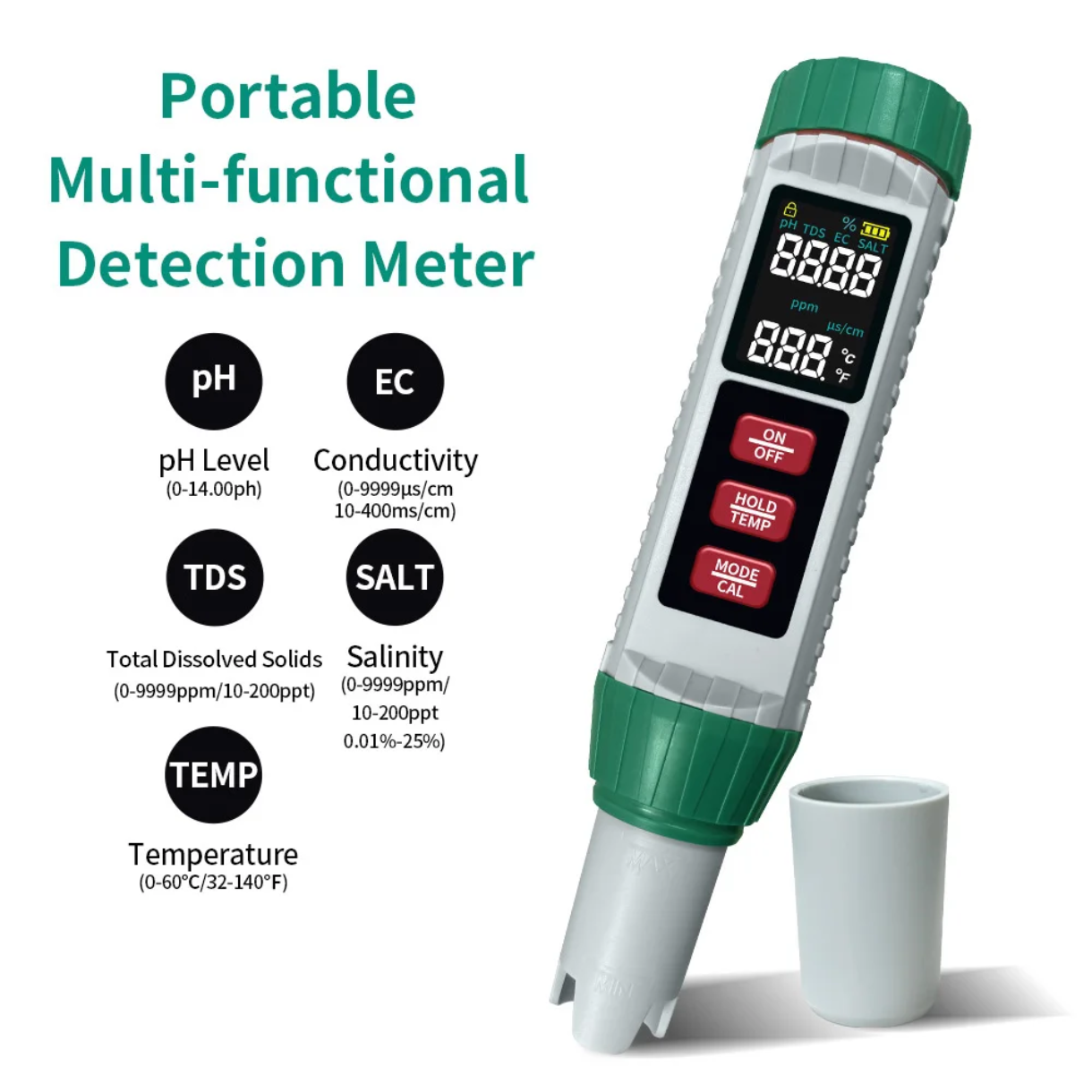 5-in-1 Water Quality Tester MF-X51
