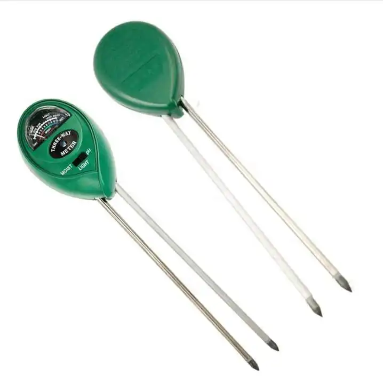3-in-1 Soil Meter – pH, Moisture & Light Tester