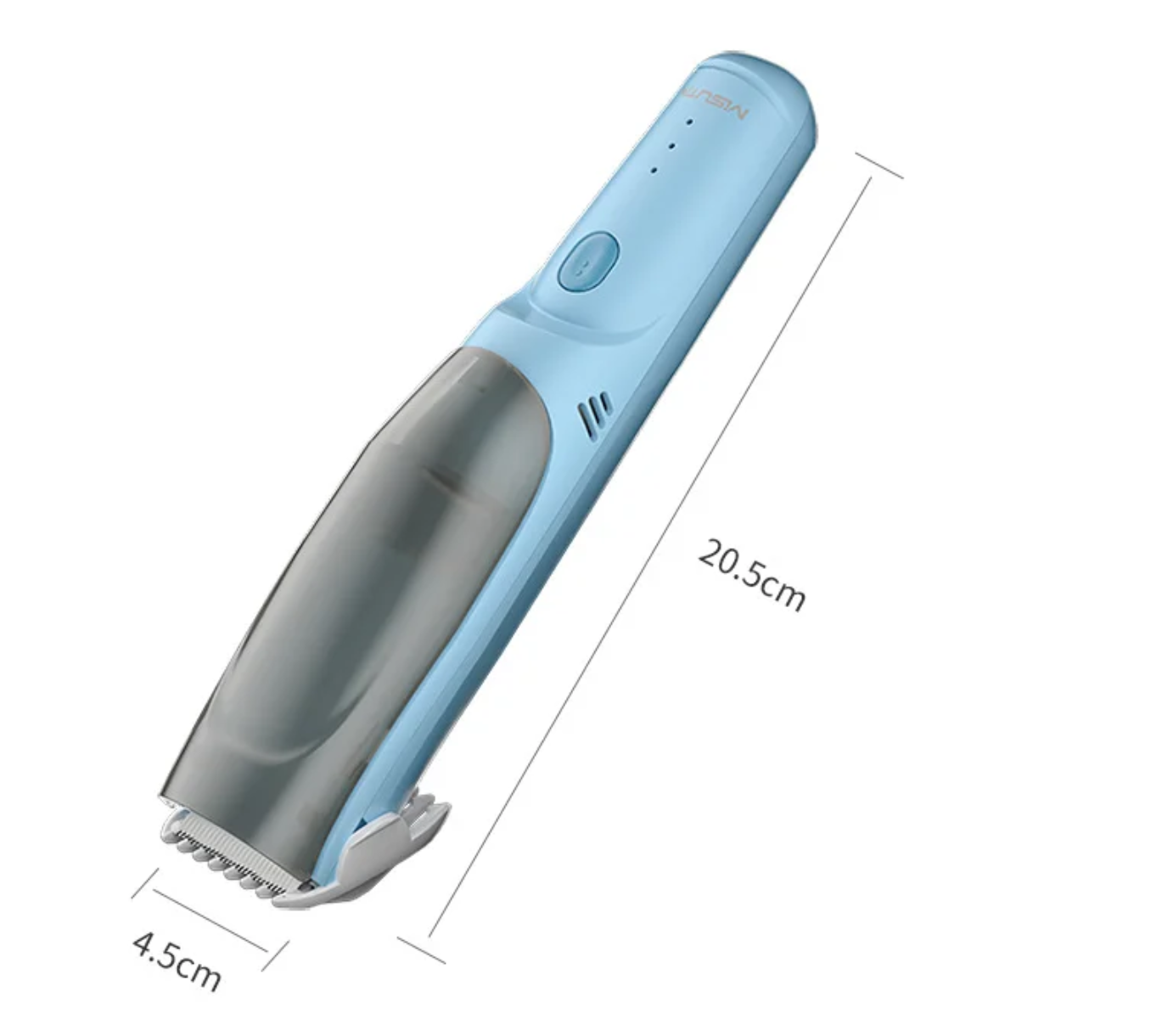 Quiet Baby Hair Clipper with Built-in Vacuum